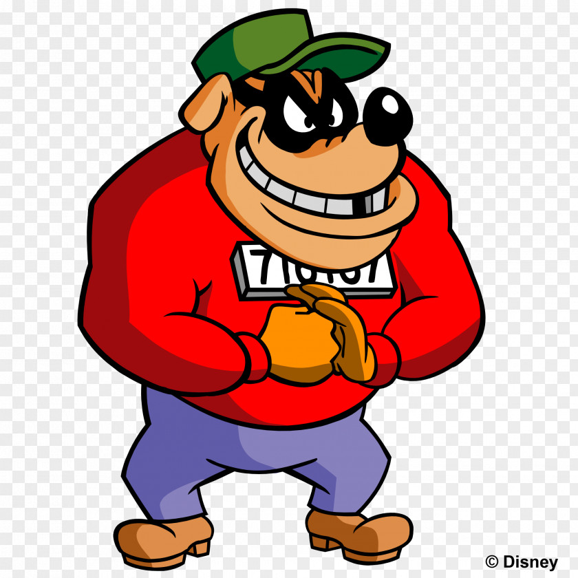 Big Beagle Boys DuckTales: Remastered Bouncer PNG