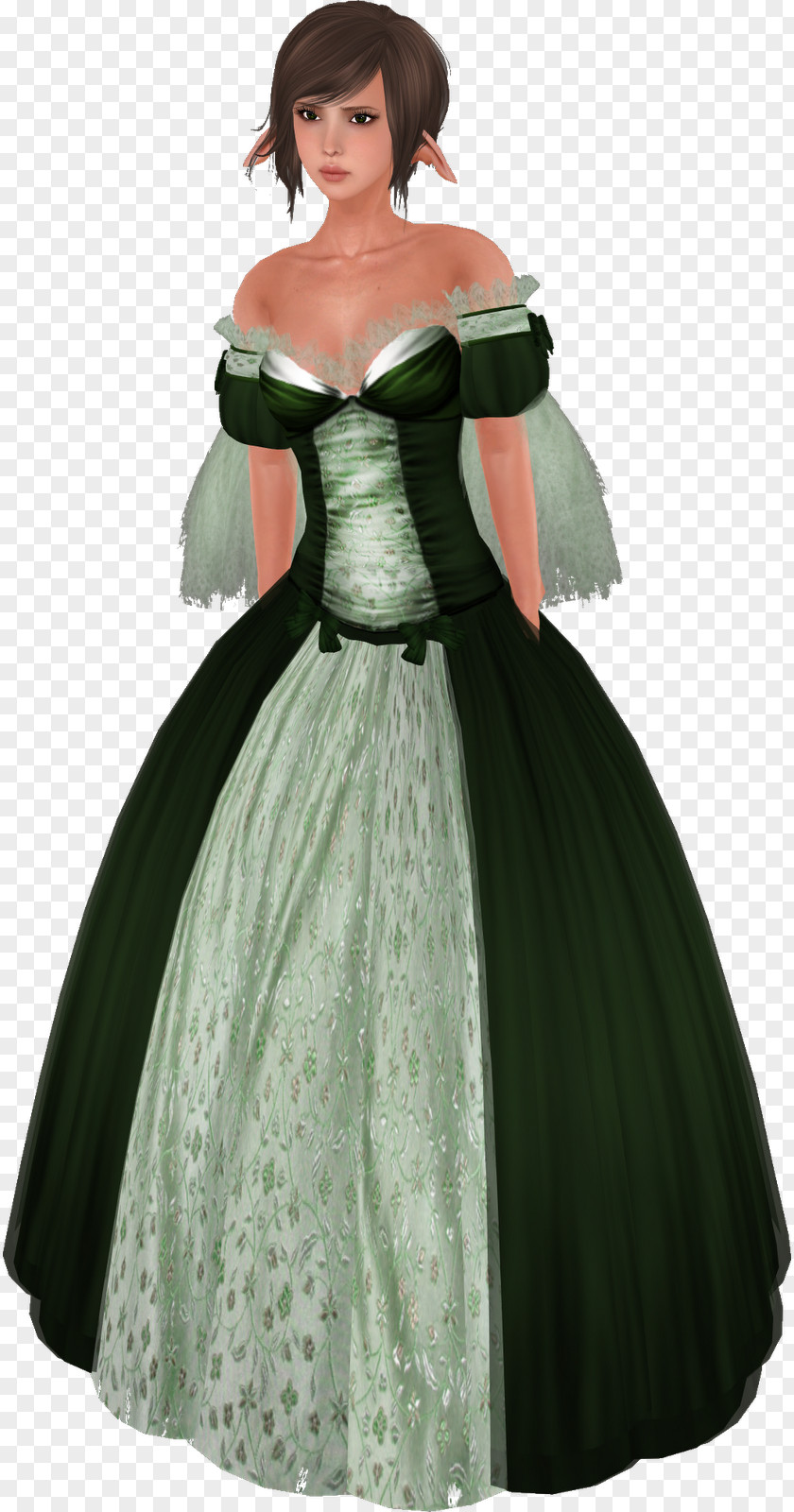 Cocktail Gown Dress Costume Design PNG