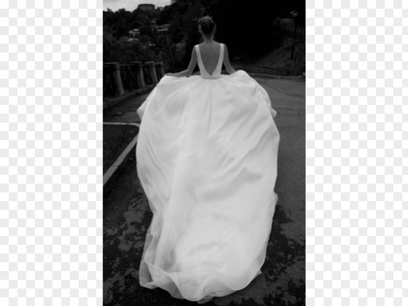 Dress Wedding White Bride Neckline PNG