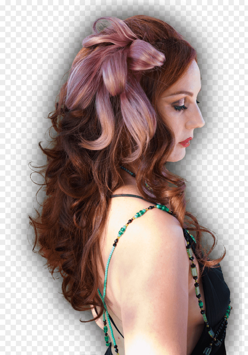 Hair Long Tie Feathered Ringlet PNG