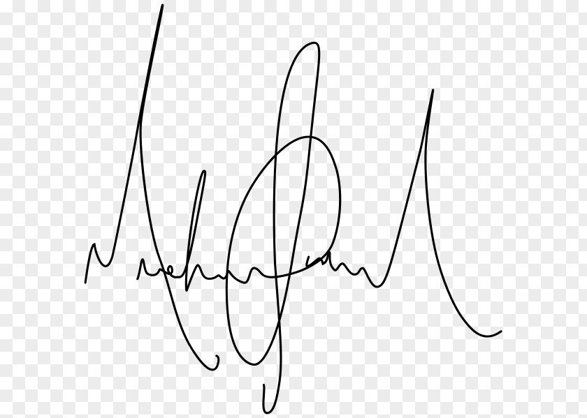 Michael Jordan Autograph Free Signature Art PNG