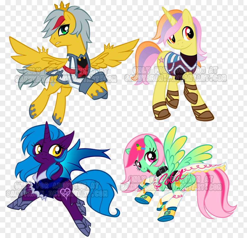 My Little Pony Kingdom Hearts χ Kairi Apple Bloom Sora PNG