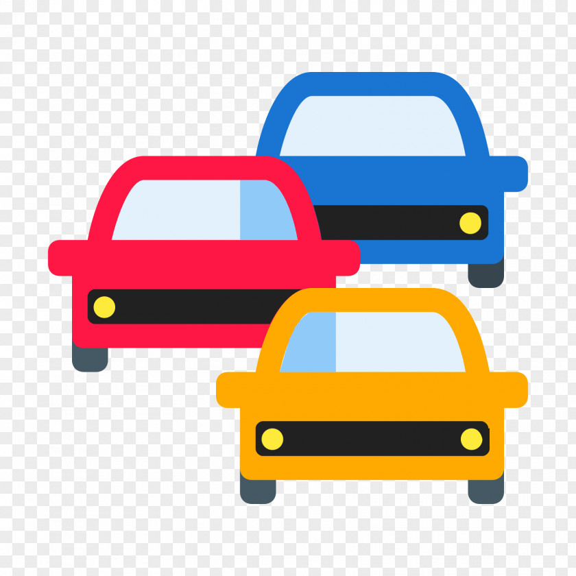 Traffic Car Fiat 500 Tesla Model X Congestion PNG