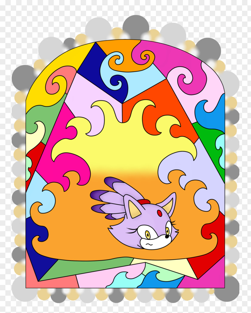 Blaze Number 6 Stained Glass Lugia Window PNG