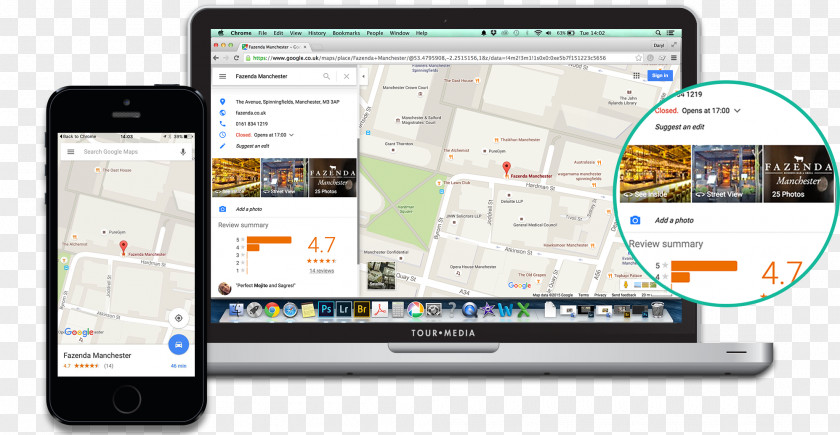 Google My Business Maps Analytics PNG