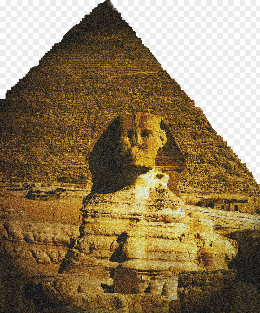 Pyramid Great Sphinx Of Giza Egyptian Pyramids Hong Kong Poster PNG