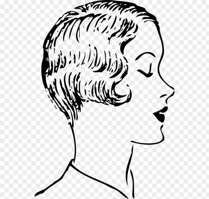 Woman Hairstyle Short Hair Clip Art PNG