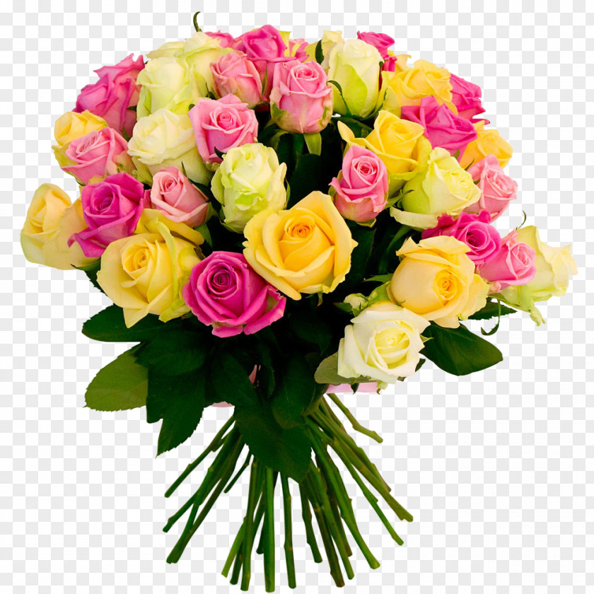 Bouquet Of Flowers Flower Garden Roses Gift Floral Designer PNG