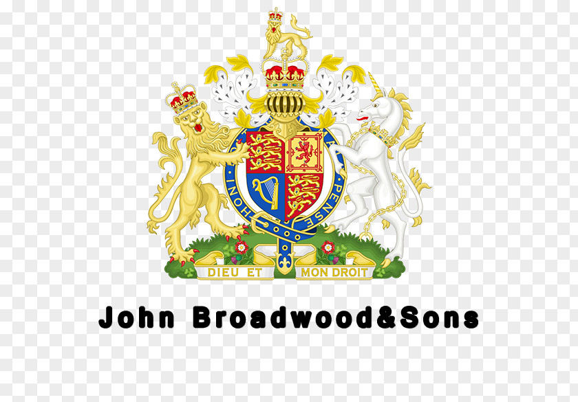 Brodeur Royal Coat Of Arms The United Kingdom T-shirt Crest PNG