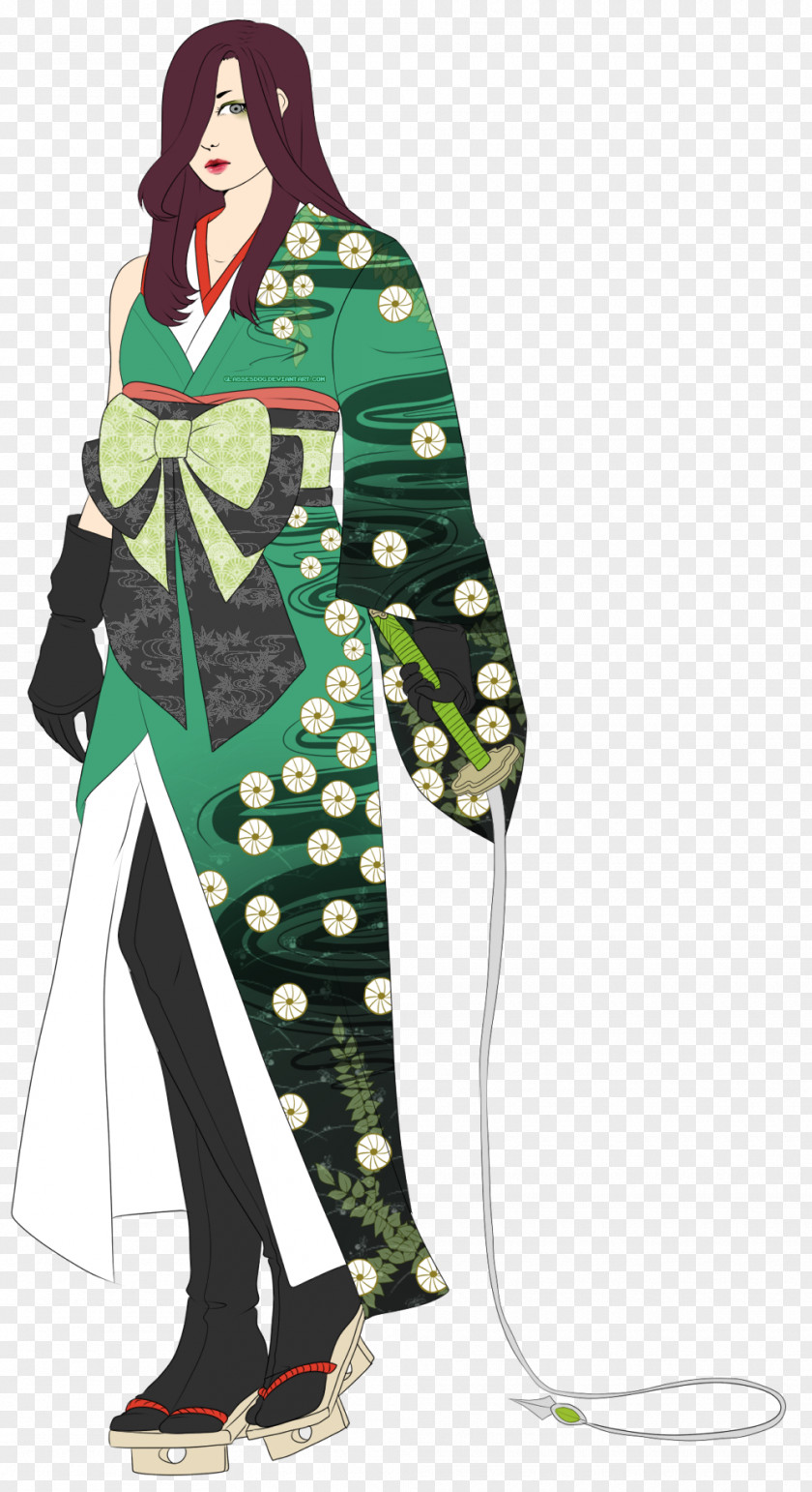 Design Costume Fashion Illustration PNG