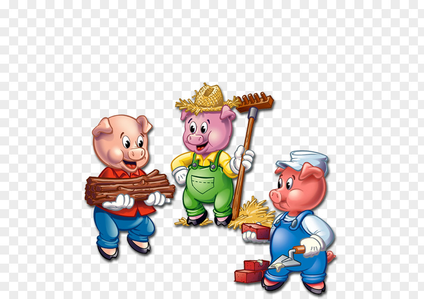 Three Little Pigs] Domestic Pig Goldilocks And The Bears Pigs Clip Art PNG