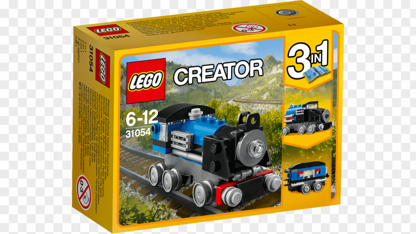 Toy Lego Creator LEGO 31054 Blue Express PNG