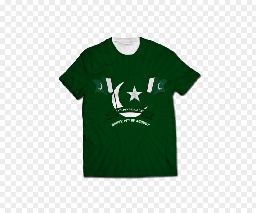 14 August Independence Day Pakistan Printed T-shirt Clothing Raglan Sleeve PNG