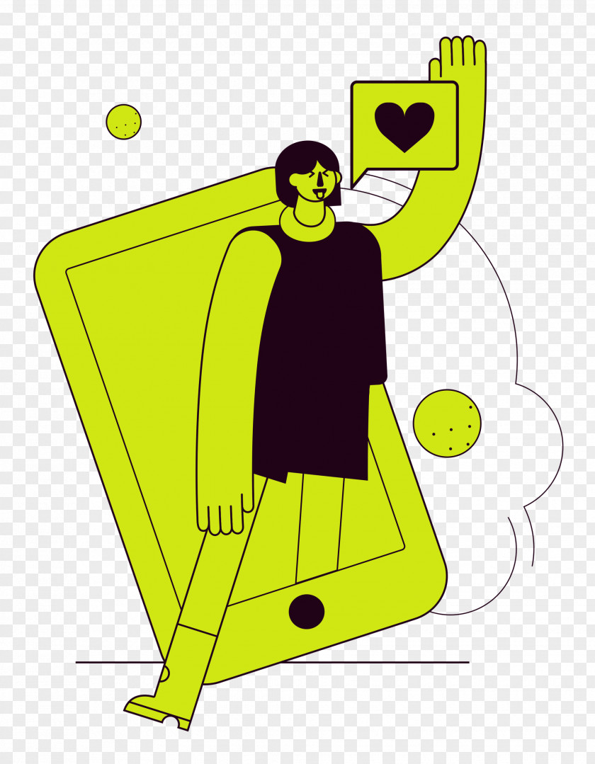 Cartoon Character Yellow Meter Happiness PNG