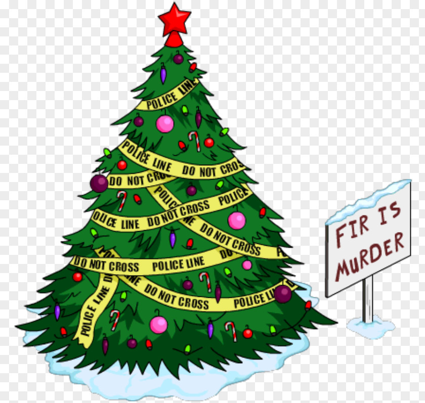Christmas Firtree Tree The Simpsons: Tapped Out Ornament Mr. Burns PNG