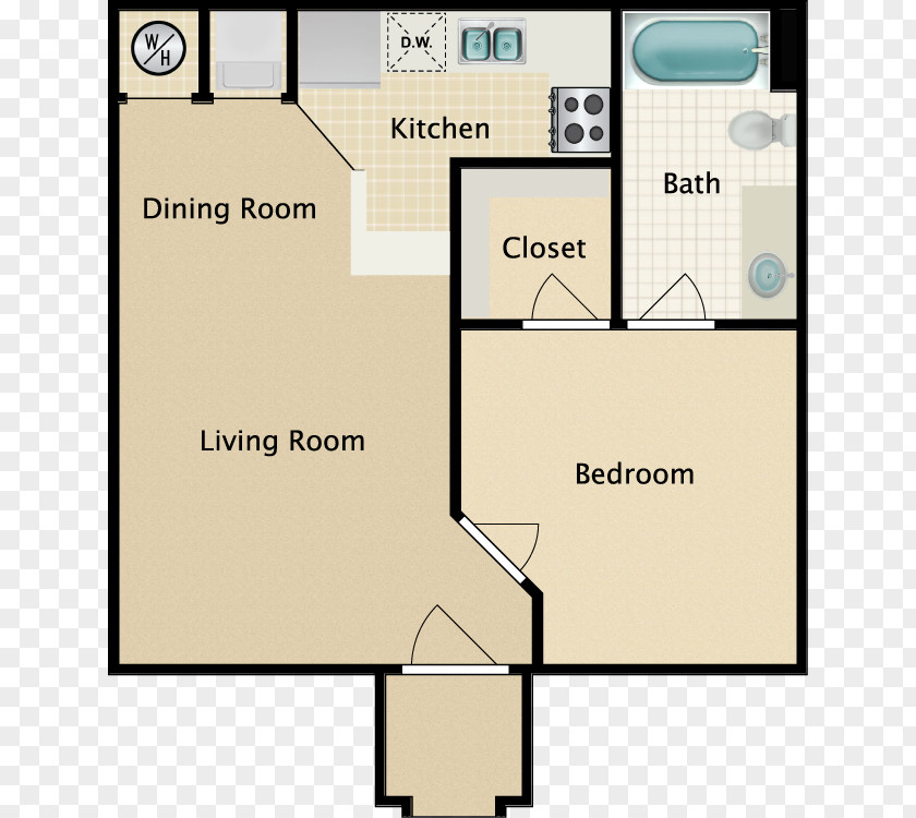 Floor Plan Vintage At Plantation Bay Drive Apartment Renting PNG plan at Renting, copy the floor clipart PNG
