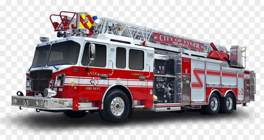 Ladders United States Fire Engine Department Station Truck PNG