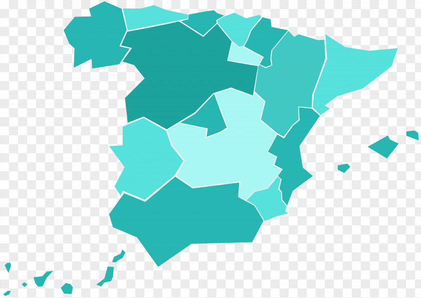 Map Catalonia Autonomous Communities Of Spain Provinces PNG
