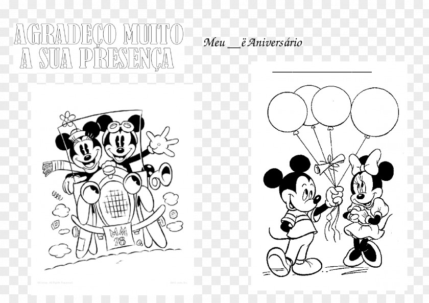 Minnie Mouse Mickey Coloring Book Daisy Duck Mus PNG