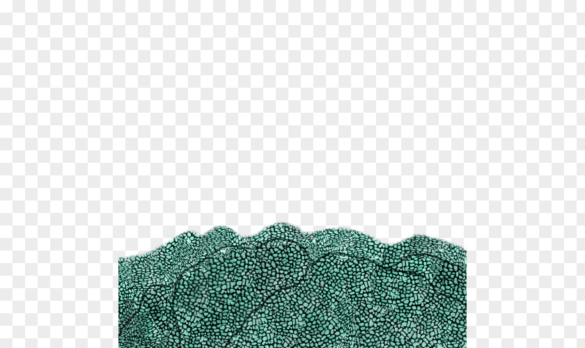 Misty Mountains Green Turquoise PNG