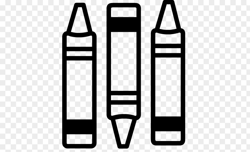 Pencil Crayon Colored Drawing Icon PNG