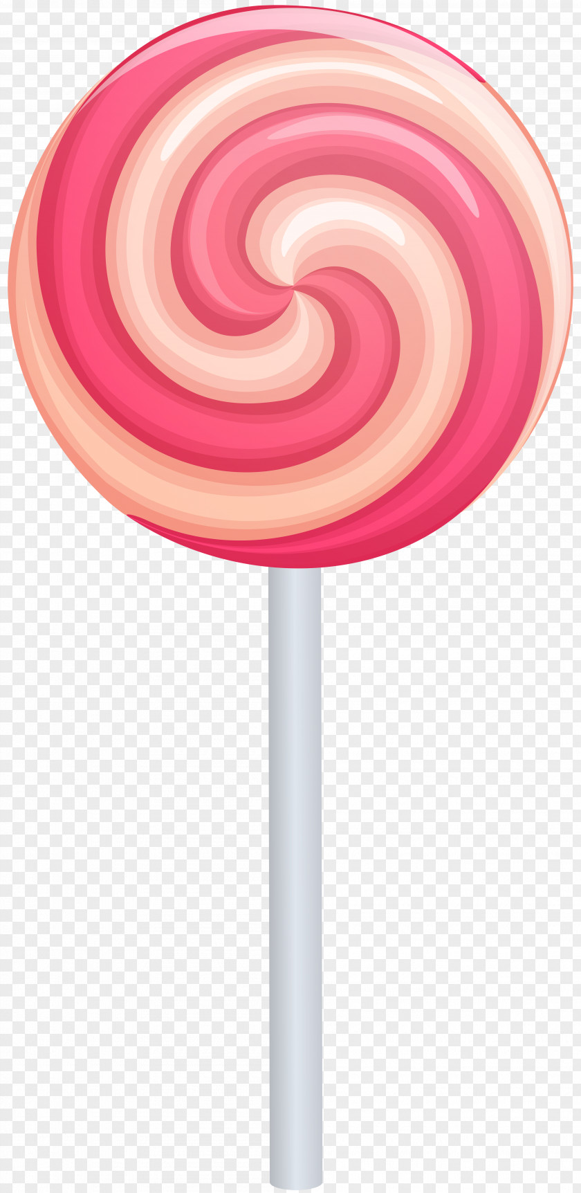 Pink Swirl Lollipop Clip Art Image Candy PNG