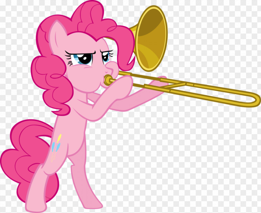 Vector Bears Pinkie Pie Trombone Trumpet Drawing Brass Instruments PNG