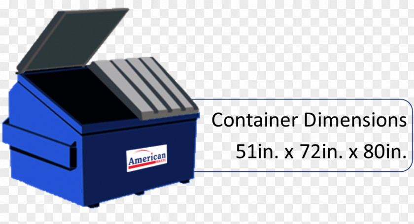 Waste Containment Dumpster Rubbish Bins & Paper Baskets Cubic Yard PNG