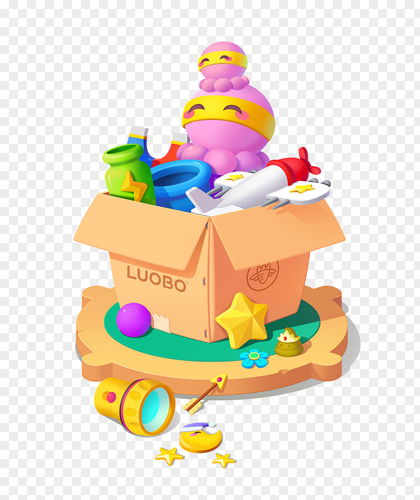Brinquedo Design Element Box Toy Image Drawing Illustration PNG