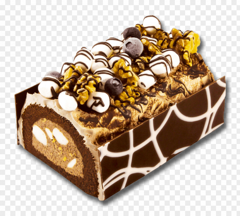 Chocolate Cake Petit Four Frozen Dessert PNG