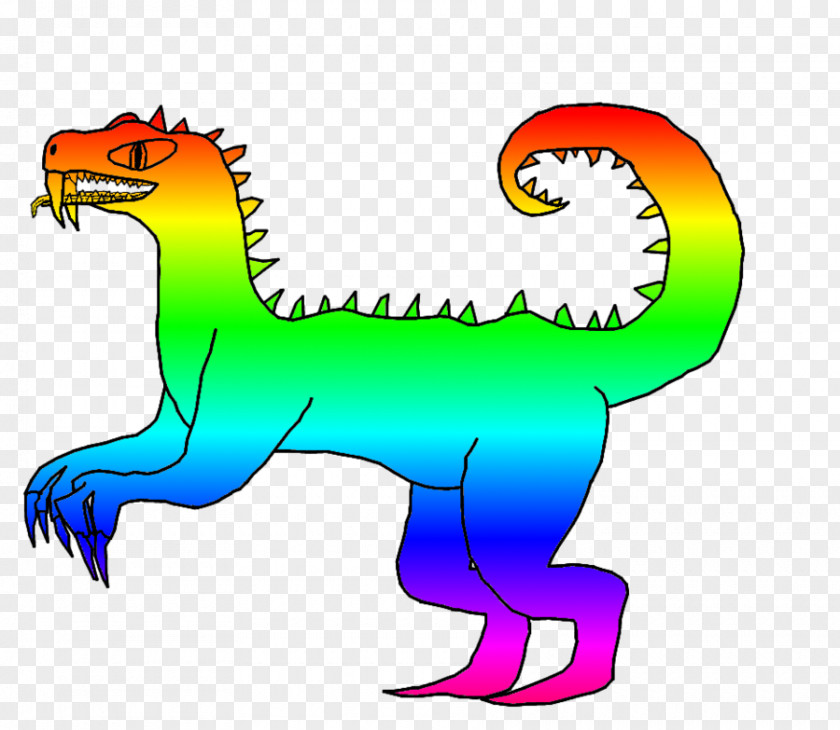 Dinosaur Tyrannosaurus Rainbow Bird Clip Art PNG