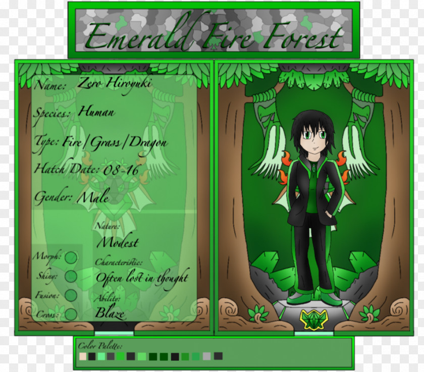 Forest Fire Video Games Fiction Green Character PNG