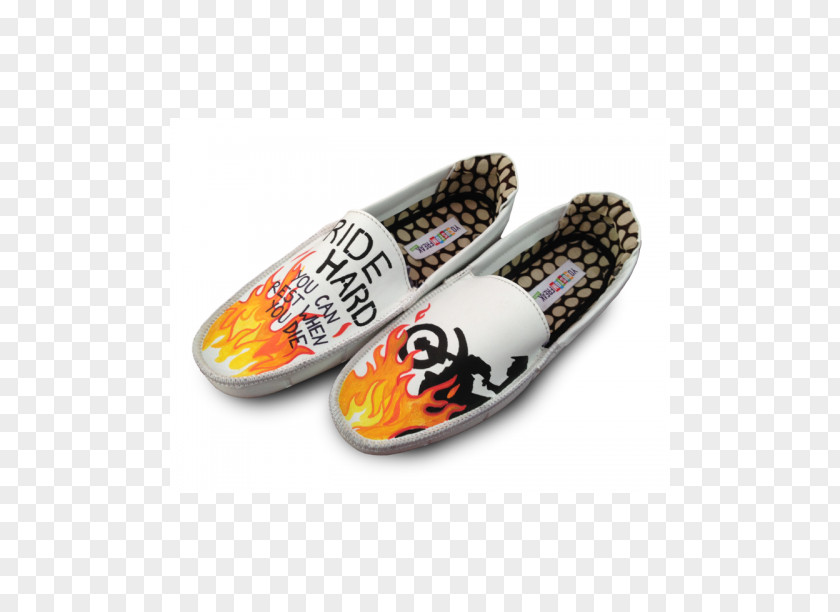 Hand Painted Slip-on Shoe Footwear PNG