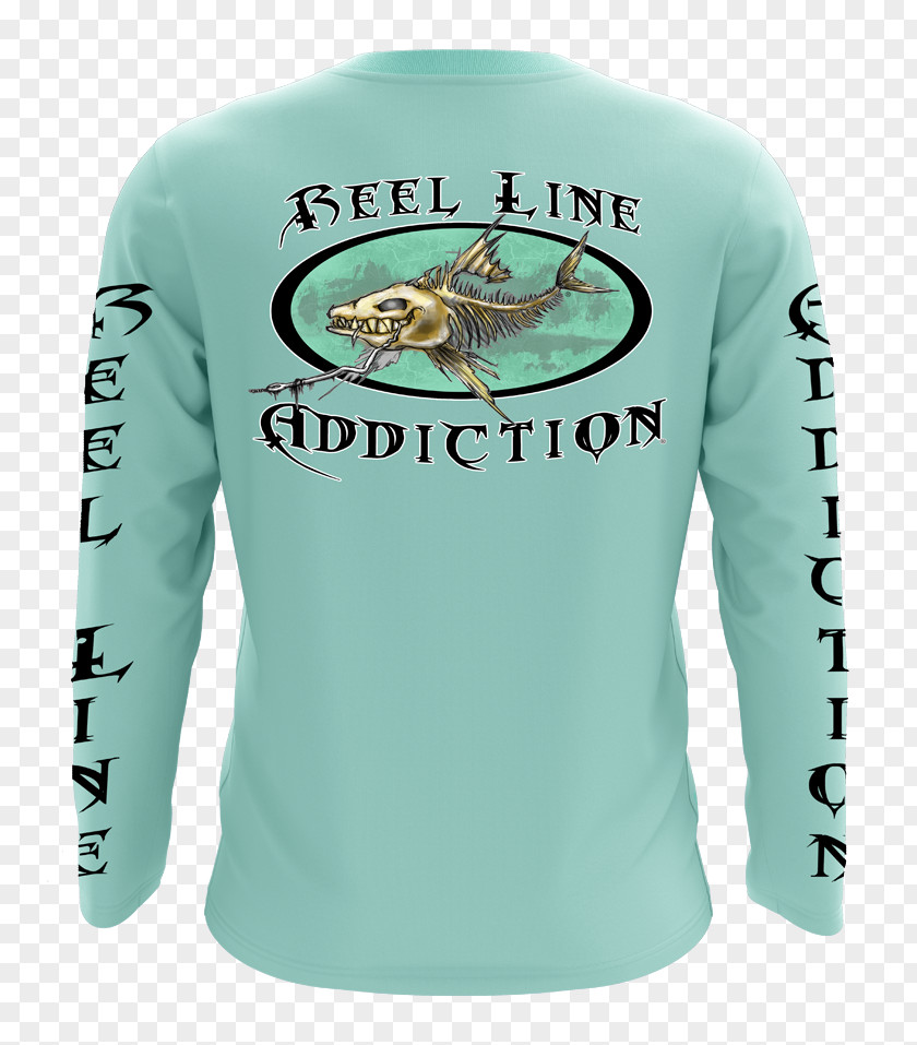 T-shirt Sleeve Hoodie Fishing Reels PNG