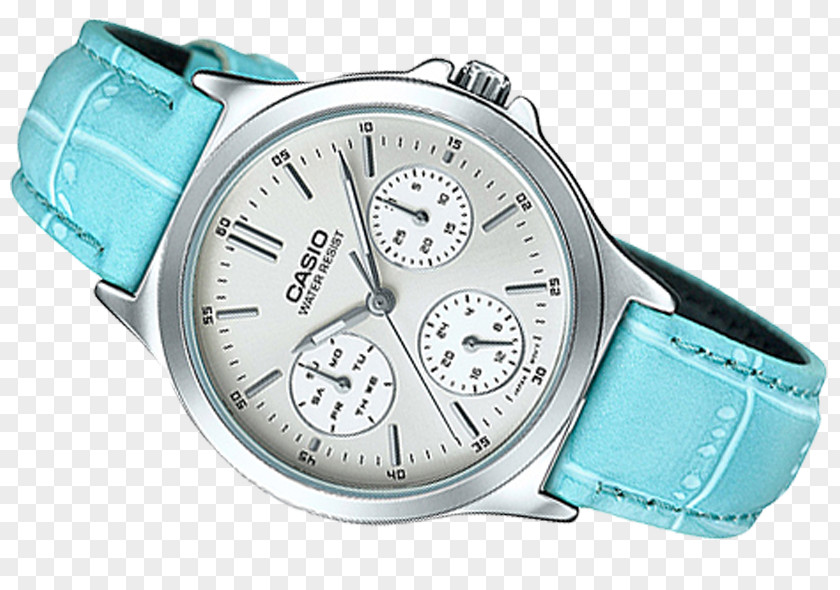 Watch Strap Casio Clock Blue PNG