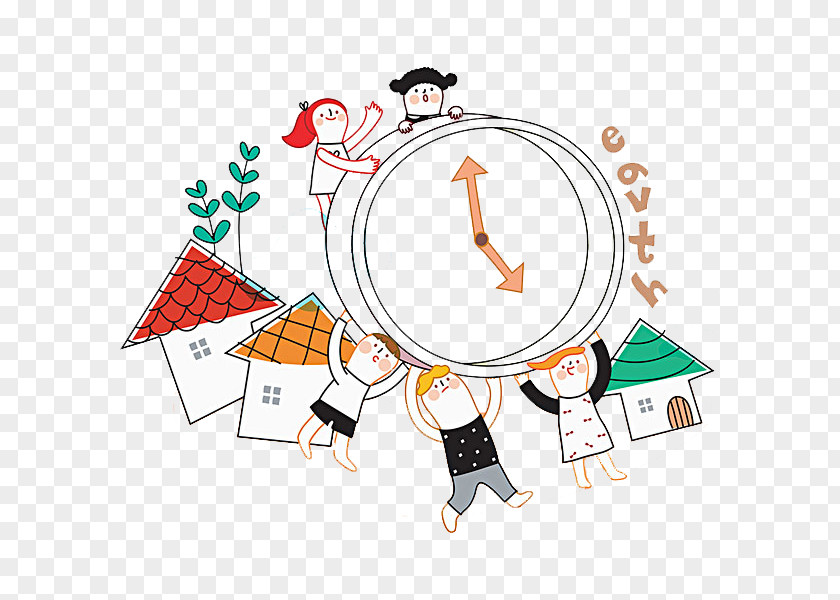 A Race Against Time Download Cartoon Clip Art PNG