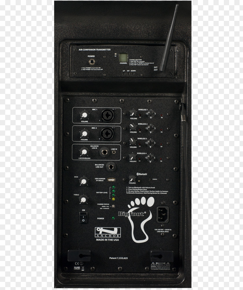 Bigfoot Audio Computer Cases & Housings Line Array Sound Reinforcement System PNG