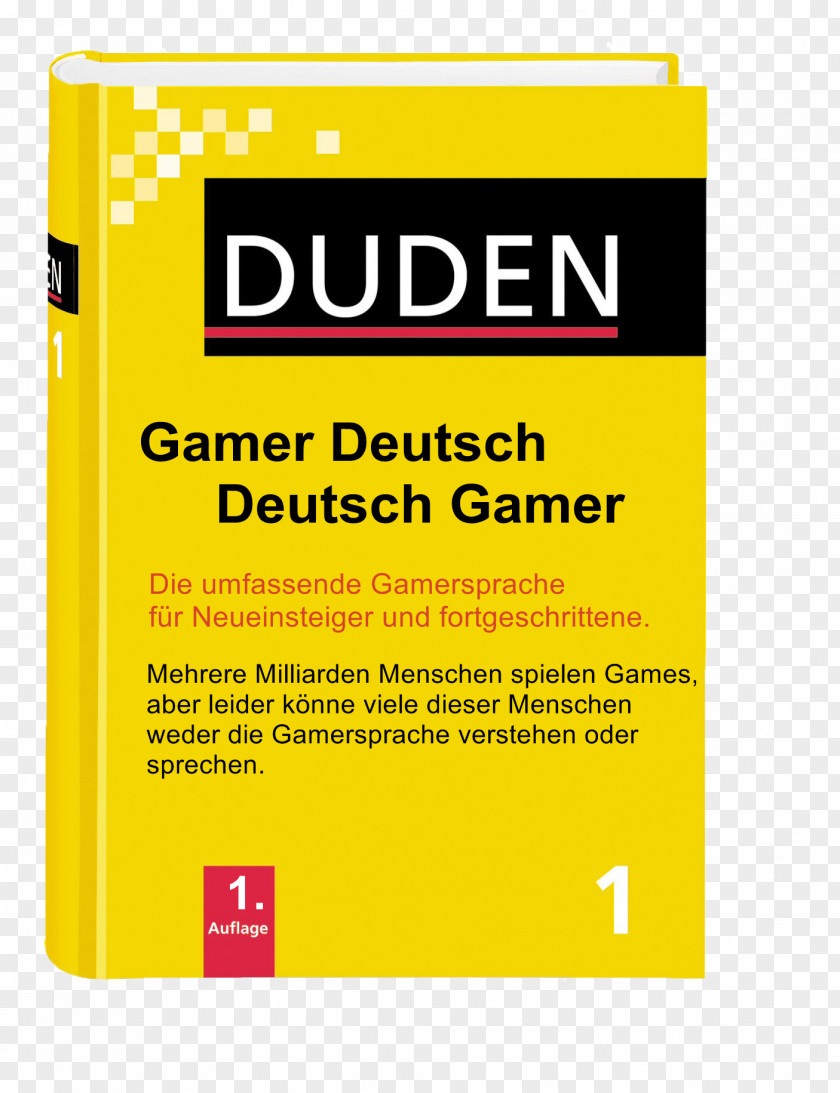 Book Duden, Deutsches Universalwörterbuch German Dictionary PNG