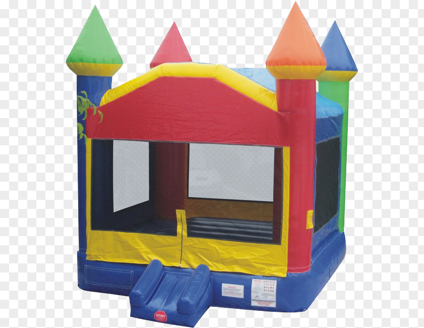 Bounce House Inflatable Bouncers Rainbow Shops Playground Slide PNG
