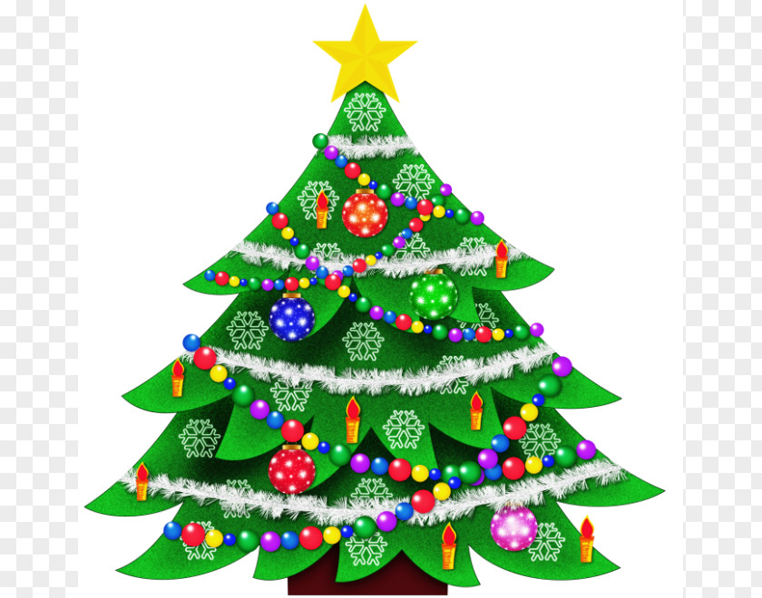 Christmas Clip Art Tree Santa Claus PNG