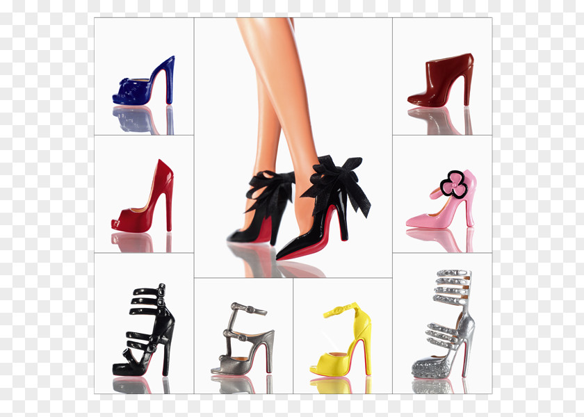 Forever Barbie Shoe Designer Doll Footwear PNG