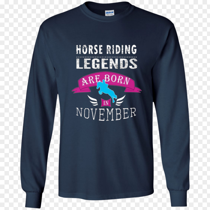 Legends Are Born In November T-shirt Hoodie Sleeve Top PNG