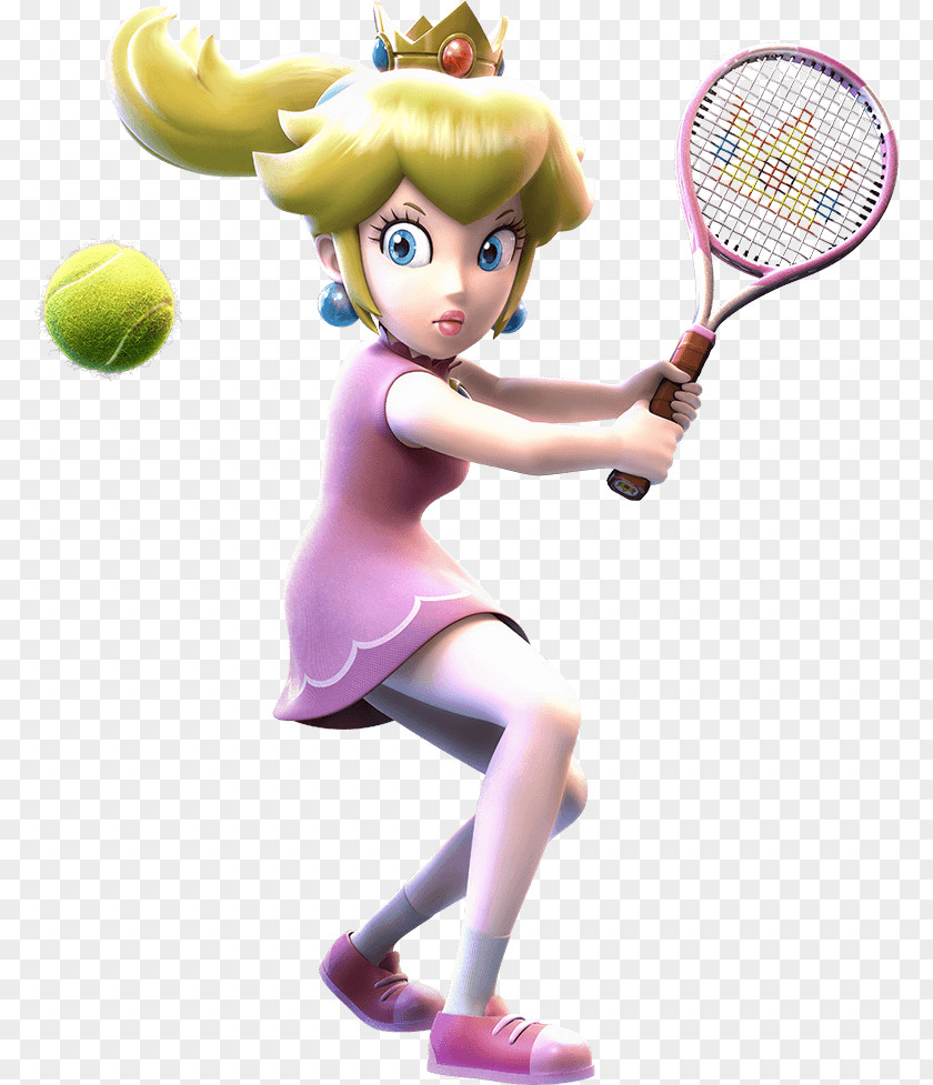 Peach Mario Sports Superstars Princess Mix Super Smash Bros. For Nintendo 3DS And Wii U Tennis PNG