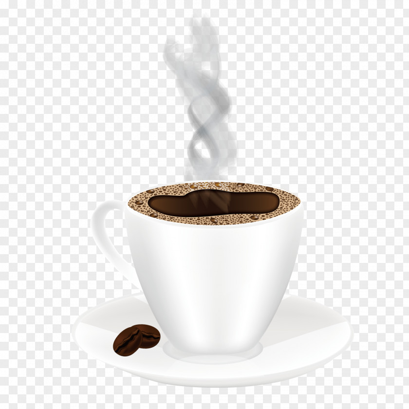Vector Lucky Coffee Ristretto Espresso Instant Cup PNG