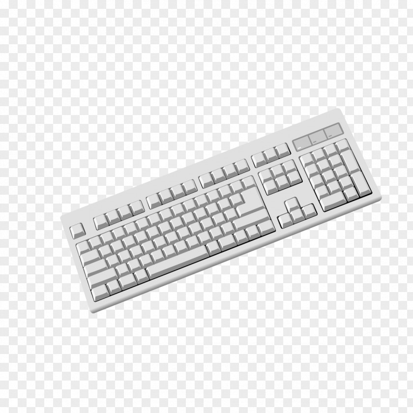 White Keyboard Background Image Computer Keycap Backlight Gaming Keypad Realforce PNG