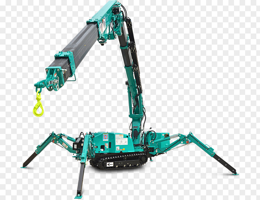 Crane Machine Rigging MINI Material Handling PNG