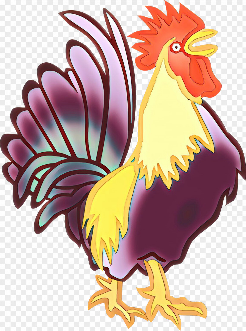 Rooster Chicken Drawing Ceramic Animation PNG