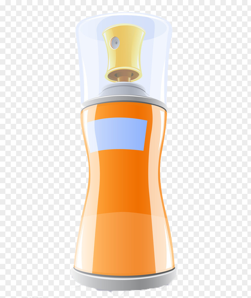 Cartoon Bottle Deodorant Cosmetics Illustration PNG