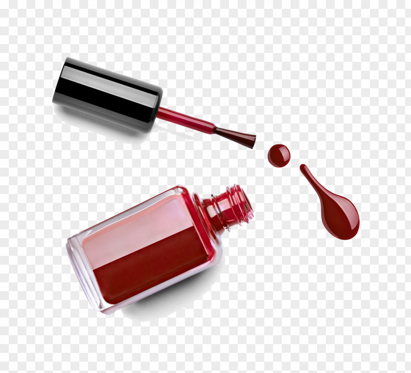Nail Polish Cosmetics Eye Shadow Lipstick PNG