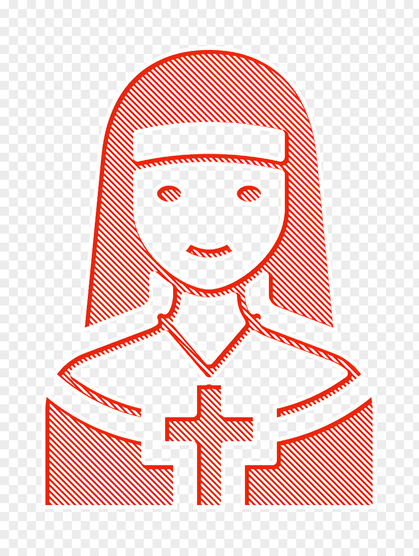 Occupation Woman Icon Nun Christian PNG